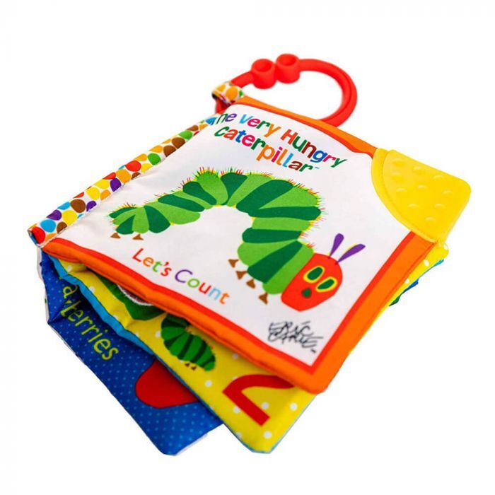 The Very Hungry Caterpillar Clip-on Soft Book - Let's Count