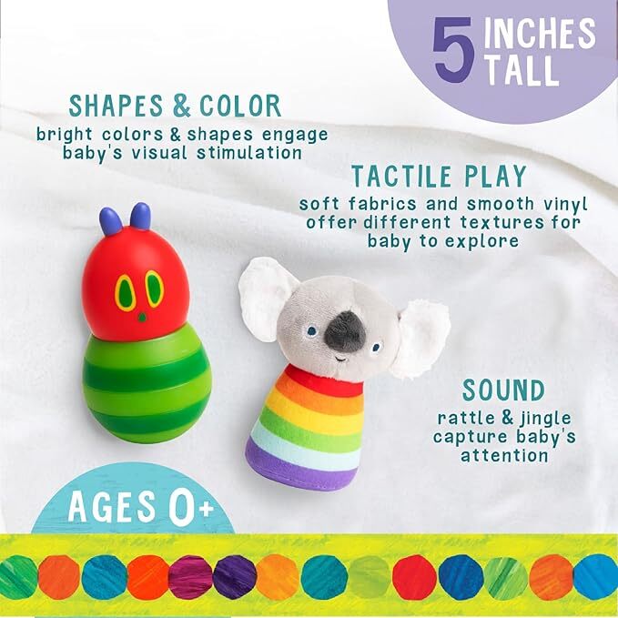 The Very Hungry Caterpillar And Koala Rattle Set