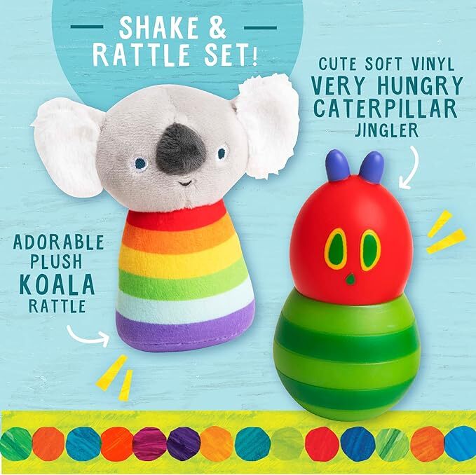 The Very Hungry Caterpillar And Koala Rattle Set