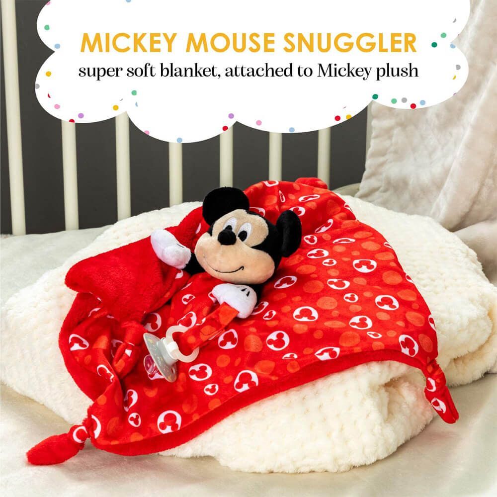 Disney Baby Mickey Mouse - Knotted Snuggle Blanky