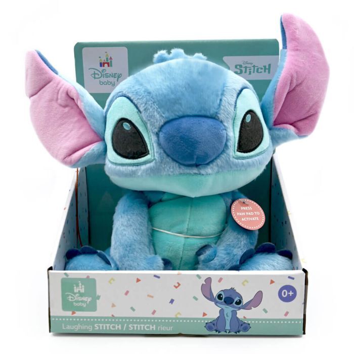 Disney Baby Stitch - Animated Laughing Plush