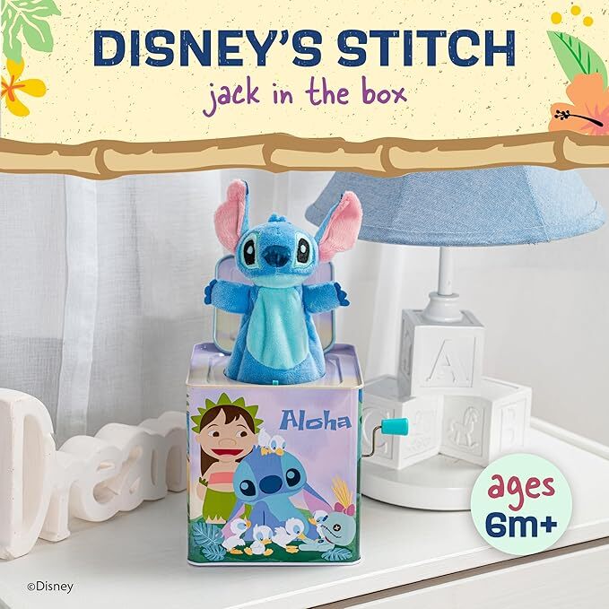 Disney Baby - Stitch Jack-in-the-Box