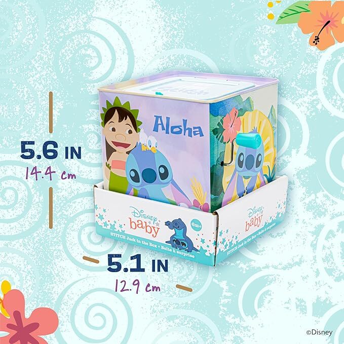 Disney Baby - Stitch Jack-in-the-Box