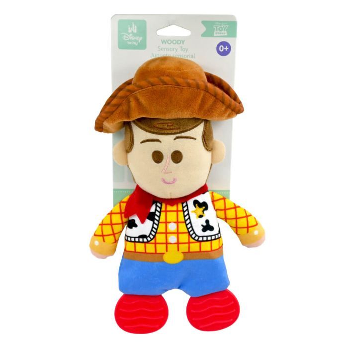 Disney Baby Toy Story - Woody Sensory Blankie with Teether Feet