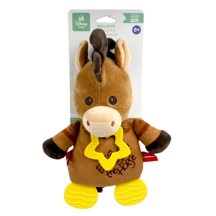 Disney Baby Toy Story - Bullseye Sensory Blankie with Teether Feet