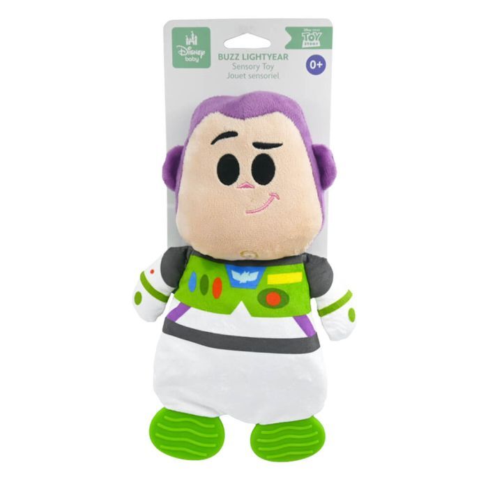 Disney Baby Toy Story - Buzz Lightyear Sensory Blankie with Teether Feet