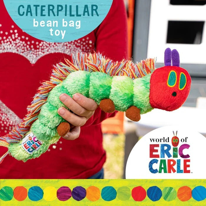 The Very Hungry Caterpillar Beanie Soft Toy - Caterpillar 26cm