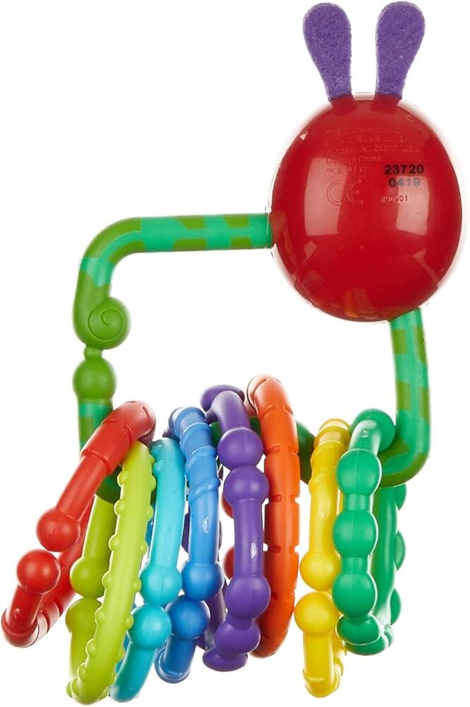 The Very Hungry Caterpillar Teething Rattle with Links