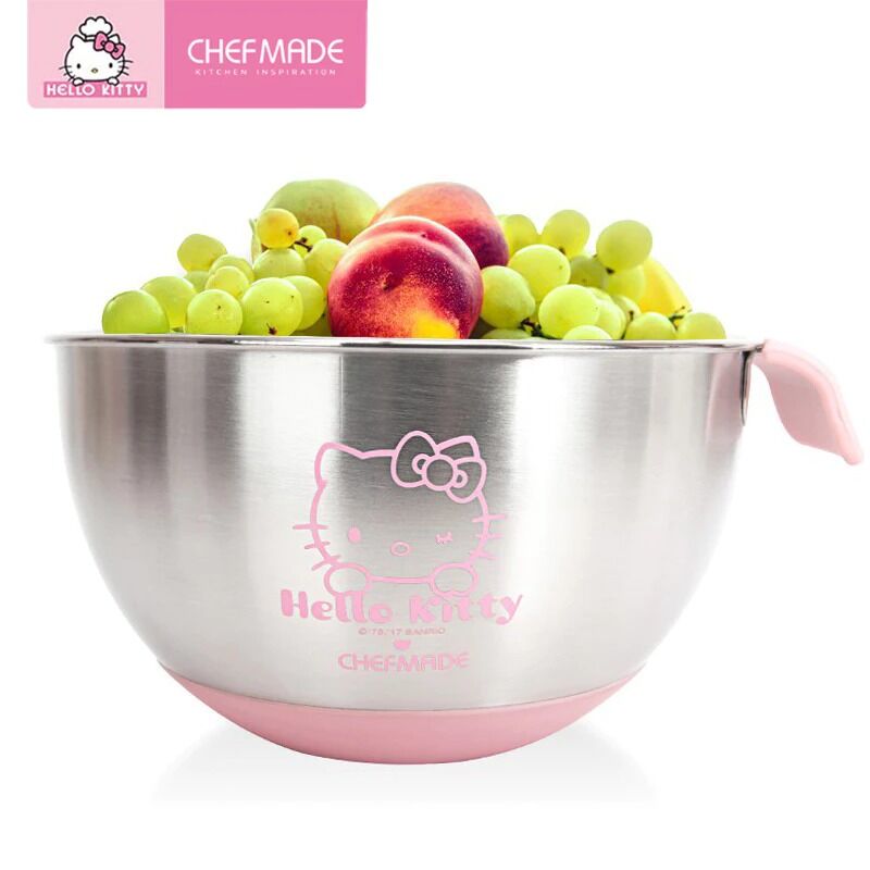 Chefmade x Sanrio - Hello Kitty Stainless Steel Mixing Bowl 2.5L
