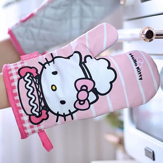 Chefmade x Sanrio - Hello Kitty Oven Mitts (Set of 2) - Pastry Chef