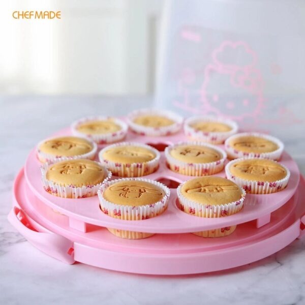 Chefmade x Sanrio - Hello Kitty Cake & Cupcake Carrier