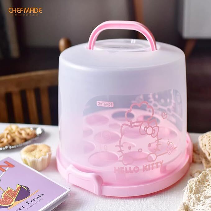 Chefmade x Sanrio - Hello Kitty Cake & Cupcake Carrier