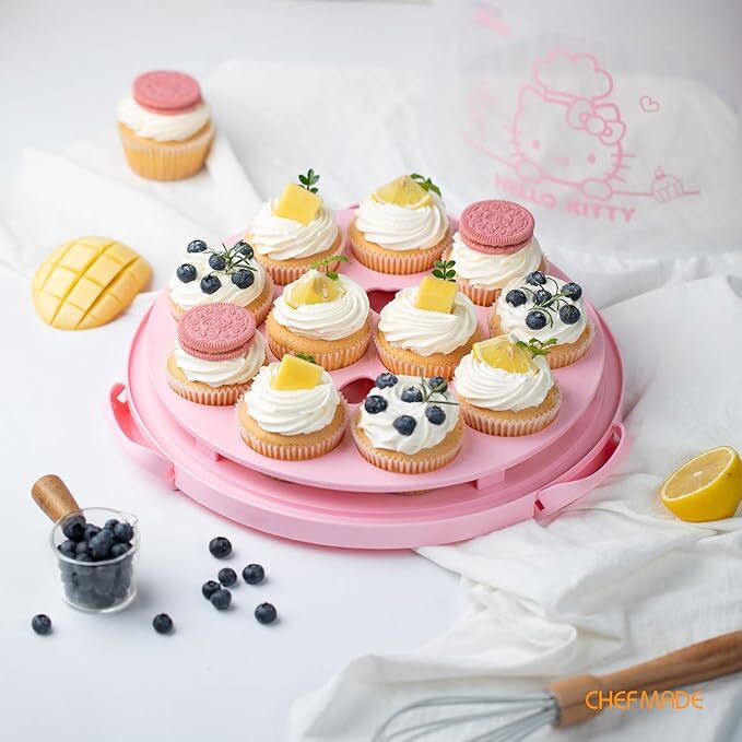 Chefmade x Sanrio - Hello Kitty Cake & Cupcake Carrier