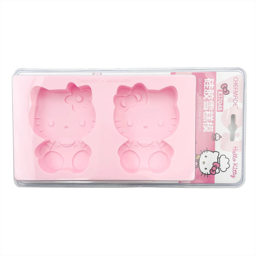 Chefmade x Sanrio - Hello Kitty Shape Silicone Ice Cream Mold