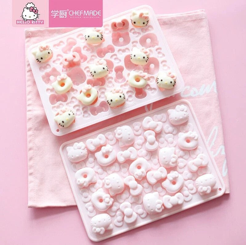 Chefmade x Sanrio - Hello Kitty Shape Silicone Chocolate Mold