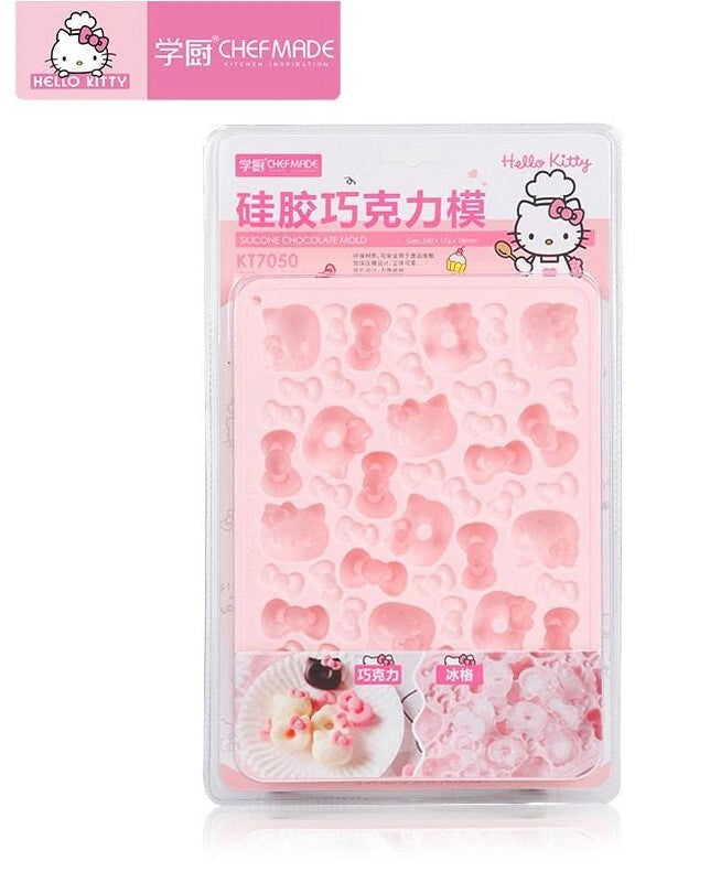 Chefmade x Sanrio - Hello Kitty Shape Silicone Chocolate Mold