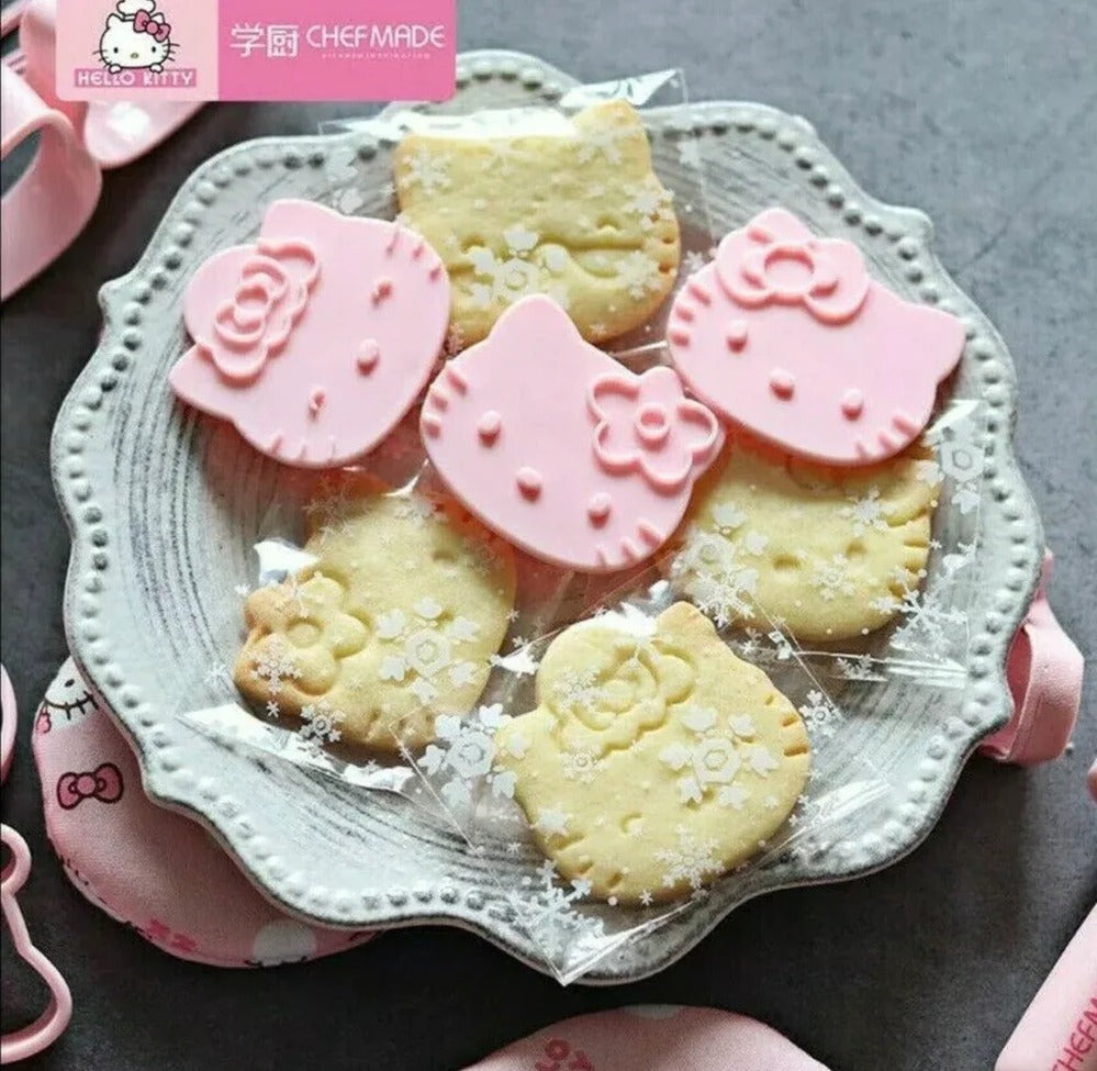 Chefmade x Sanrio - Hello Kitty Biscuit Molds (Set of 4)