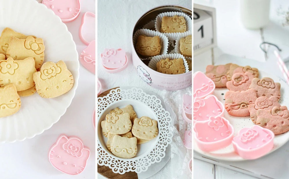 Chefmade x Sanrio - Hello Kitty Biscuit Molds (Set of 4)