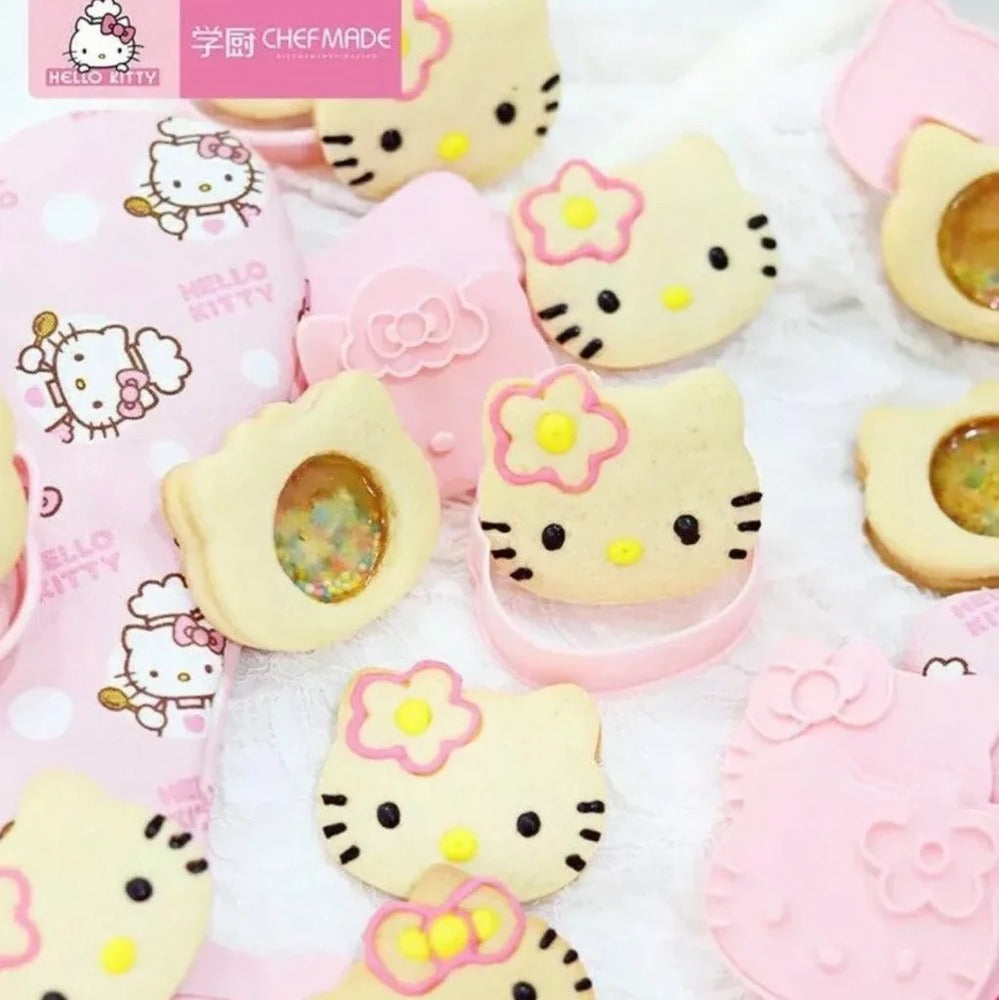 Chefmade x Sanrio - Hello Kitty Biscuit Molds (Set of 4)