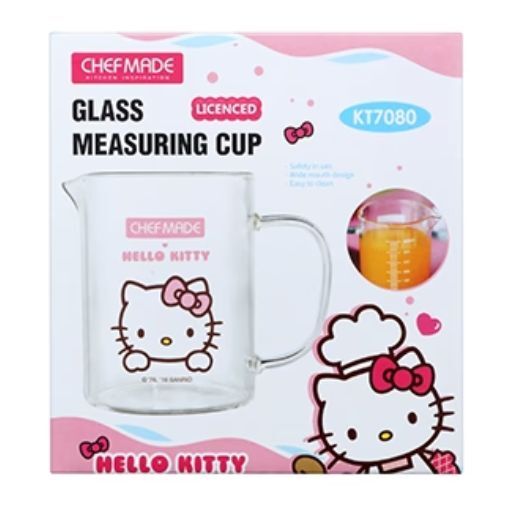 Chefmade x Sanrio - Hello Kitty Glass Measuring Cup 350ml