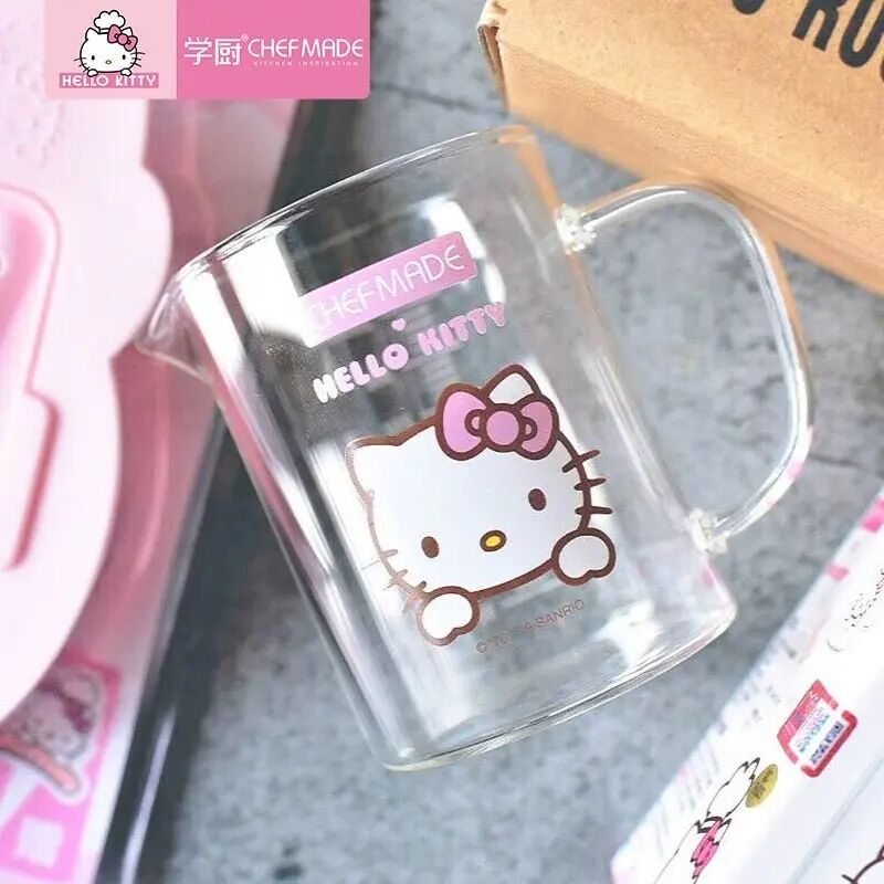 Chefmade x Sanrio - Hello Kitty Glass Measuring Cup 350ml