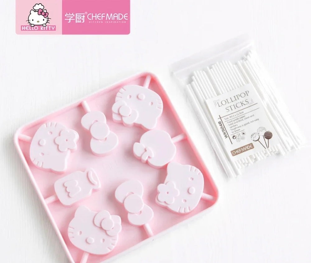 Chefmade x Sanrio - Hello Kitty Silicone Lollipop Mold