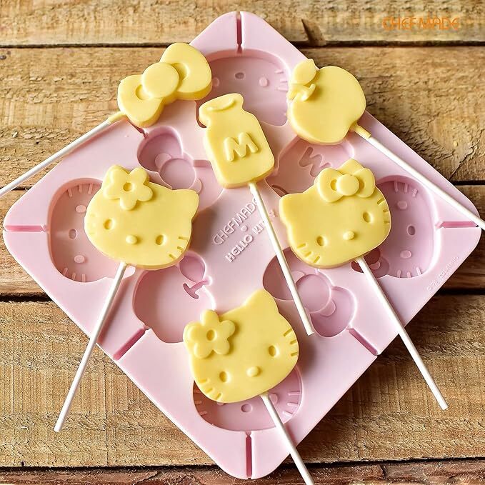 Chefmade x Sanrio - Hello Kitty Silicone Lollipop Mold