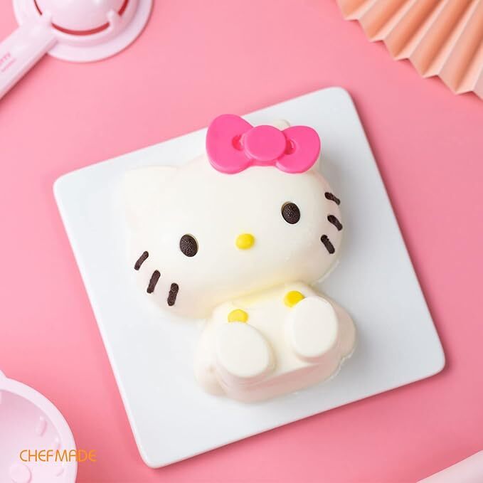Chefmade x Sanrio - Hello Kitty Silicone Cake Mold 4inch
