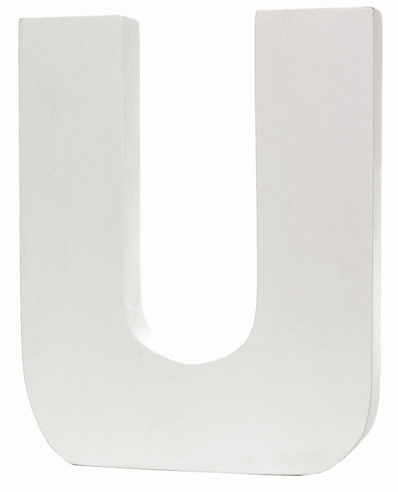 Splosh Large Decorative Letter - U