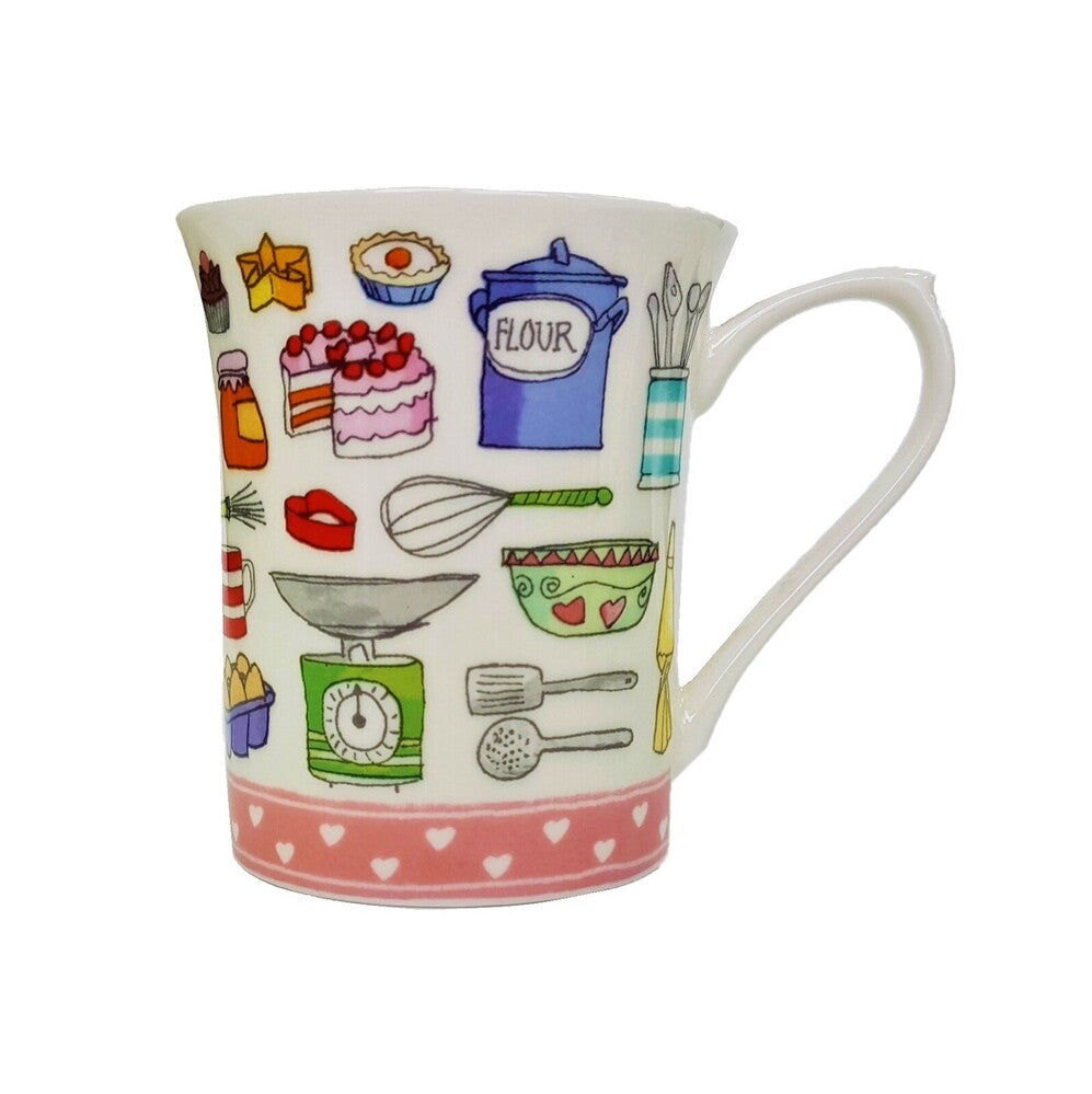 Queens By Churchill Living The Dream - Royale Mugs Set of 4