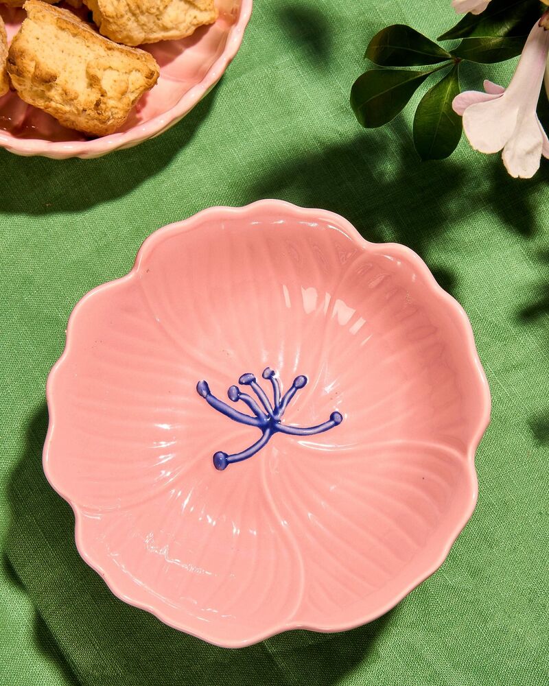 La La Land Beyond Blush - Stoneware Stand Flower Bowl