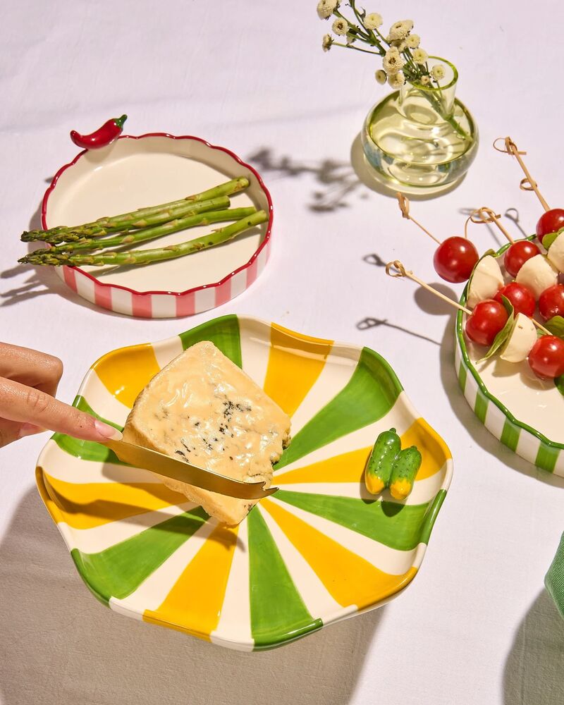 La La Land Beyond Seaview - Stoneware Dill Platter