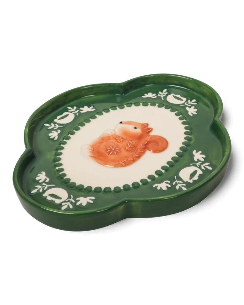 La La Land Beyond Retro Folk - Stoneware Nutty Dish