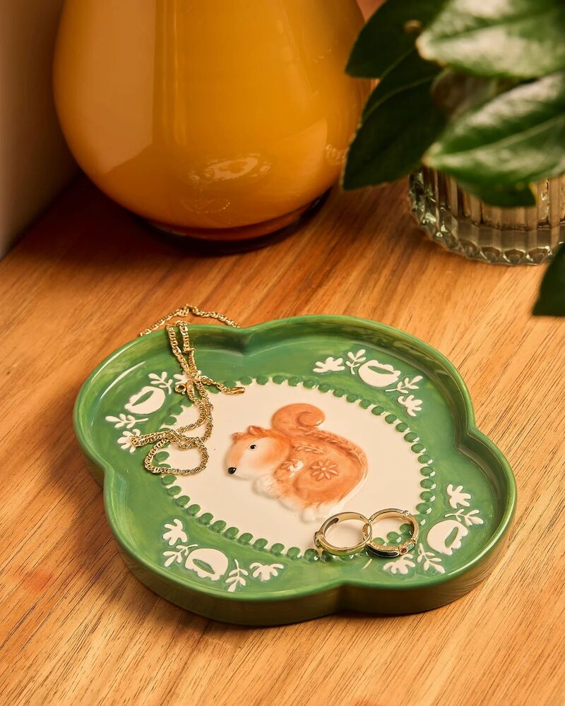 La La Land Beyond Retro Folk - Stoneware Nutty Dish