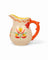 La La Land Beyond Retro Folk - Stoneware Hand Painted Milk Jug