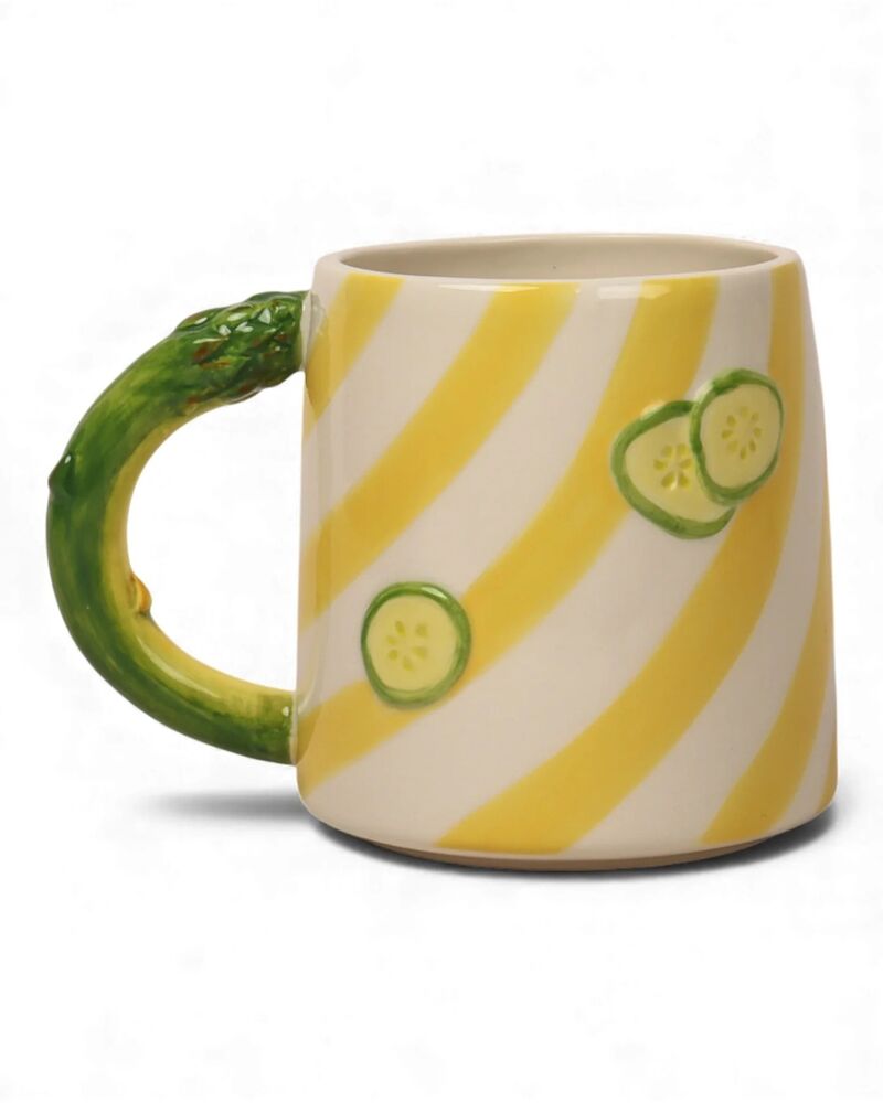 La La Land Beyond Seaview - Stoneware Asparagus Mug