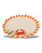 La La Land Beyond Seaview - Stoneware Crab Dinner Plate