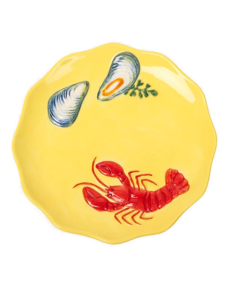 La La Land Beyond Seaview - Stoneware Lobster Plate
