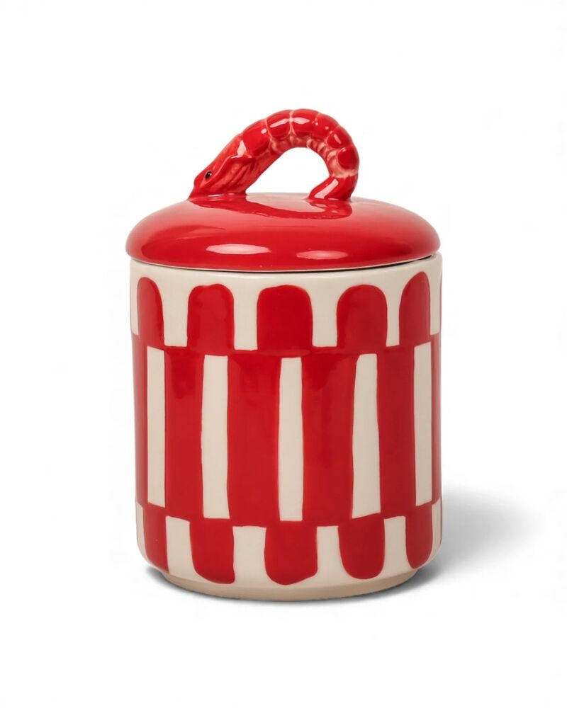 La La Land Beyond Seaview - Stoneware Prawn Canister