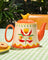 La La Land Beyond Retro Folk - Stoneware Hand Painted Teapot