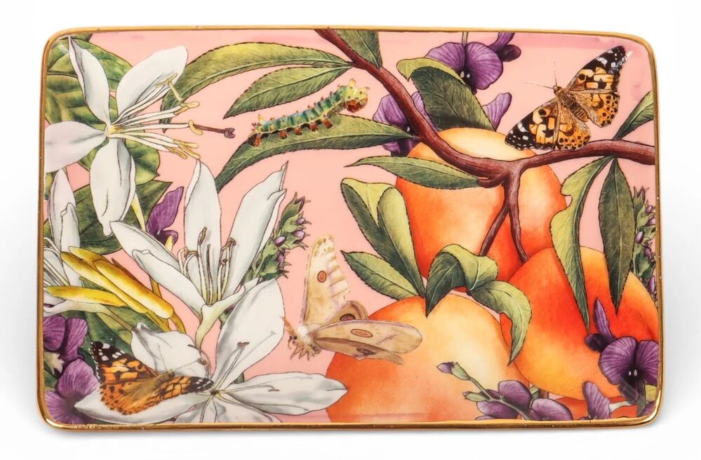 La La Land Bountiful Harvest - Rectangle Trinket Tray