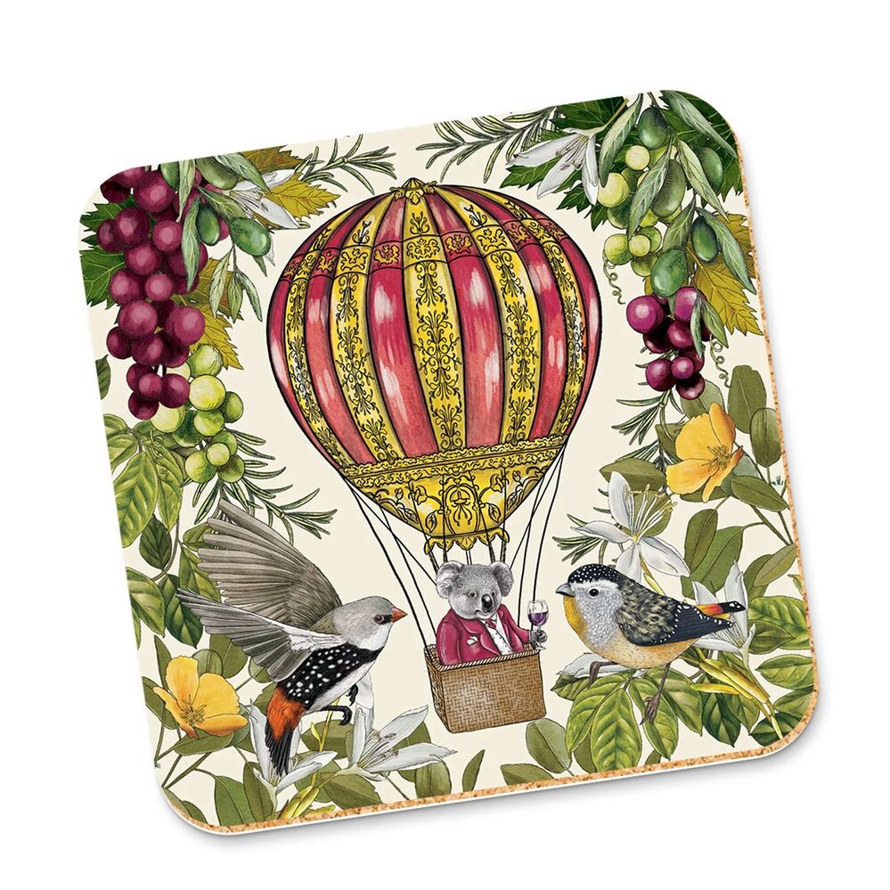 La La Land Vineyard Visions - Corky Coaster Balloon