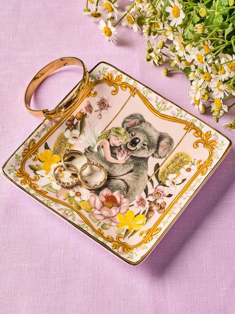 La La Land The Secret World Of The Bush - Square Trinket Tray
