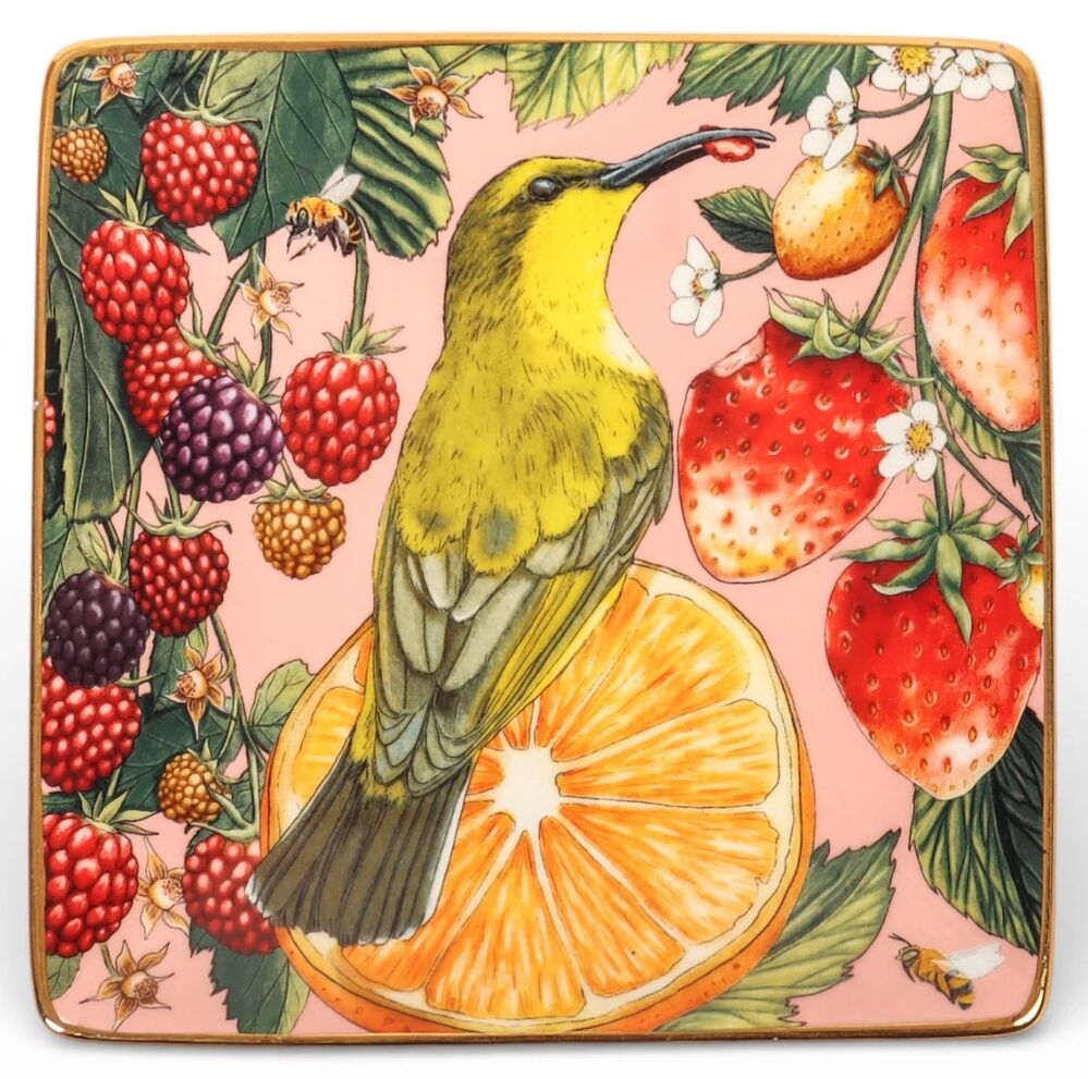 La La Land Bountiful Harvest - Square Trinket Tray