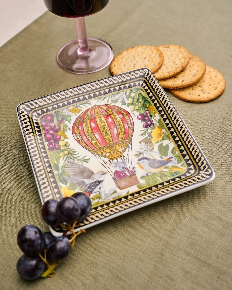 La La Land Vineyard Visions - Square Trinket Tray
