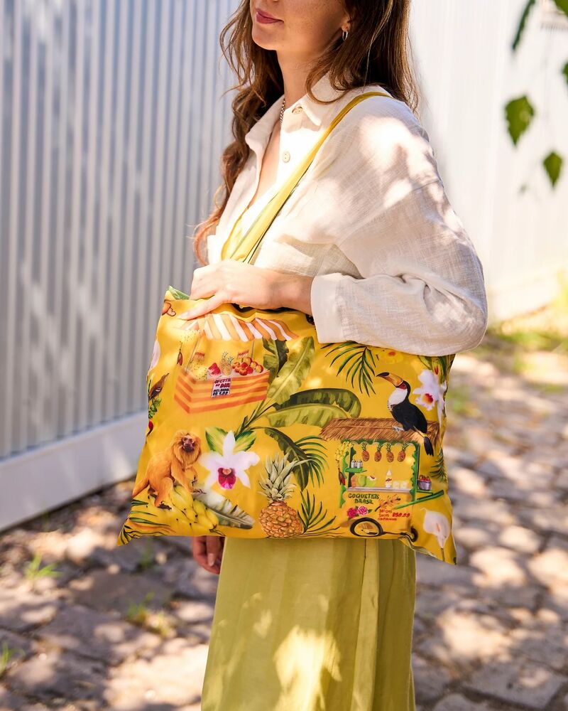 La La Land Brazilian Summer - Foldable Shopper Bag