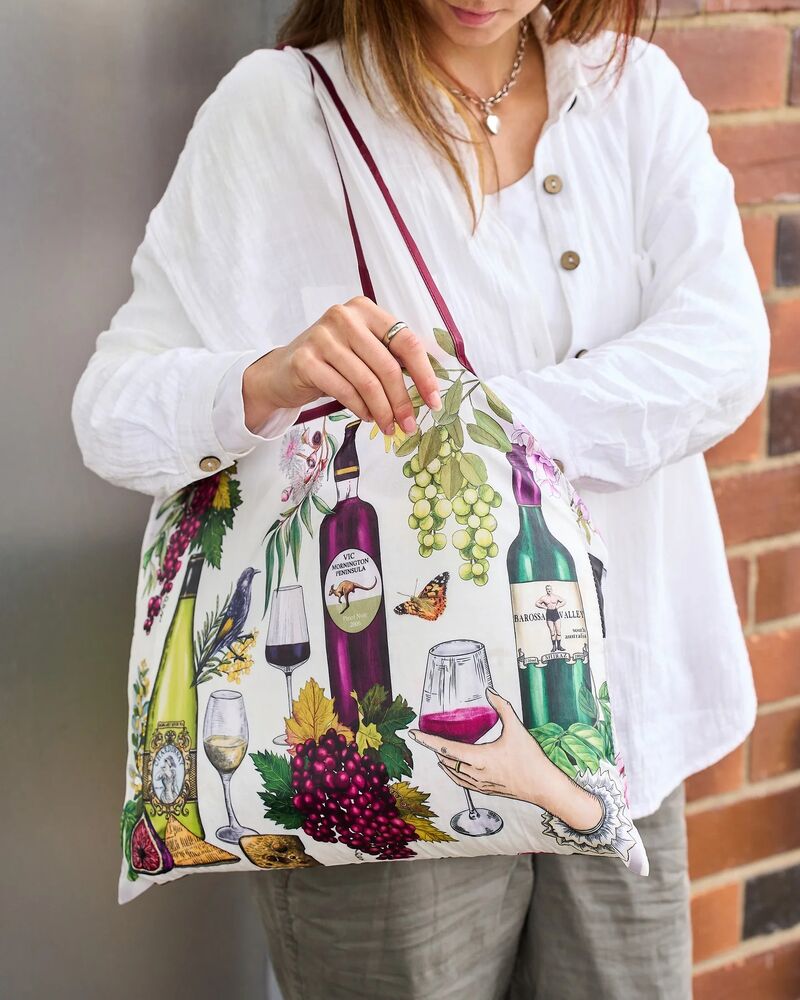 La La Land Vineyard Visions - Foldable Shopper Bag