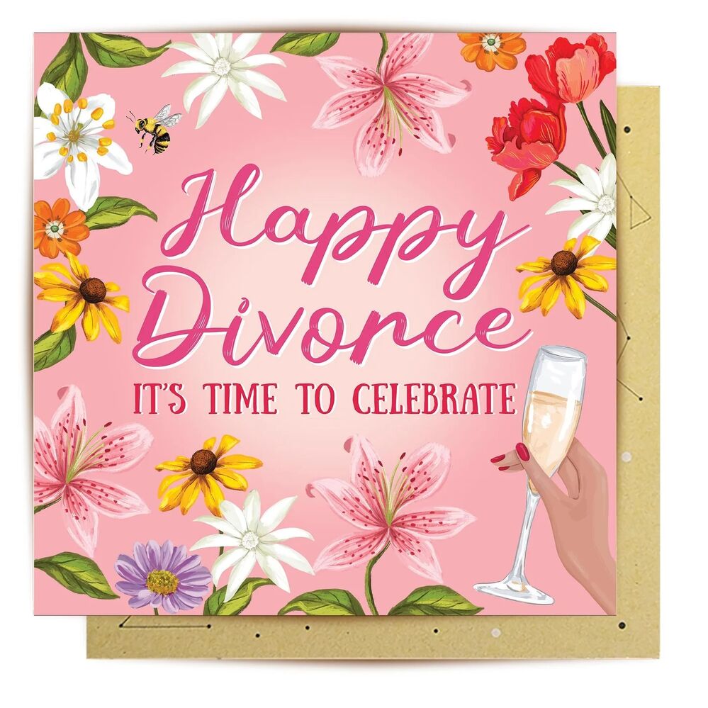 La La Land Greeting Card - Happy Divorce
