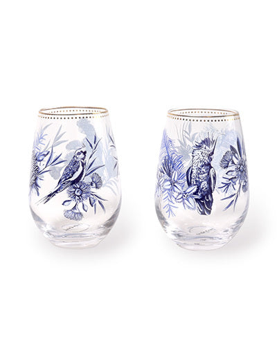 La La Land Dynasty Of Nature - Large Glass Tumblers