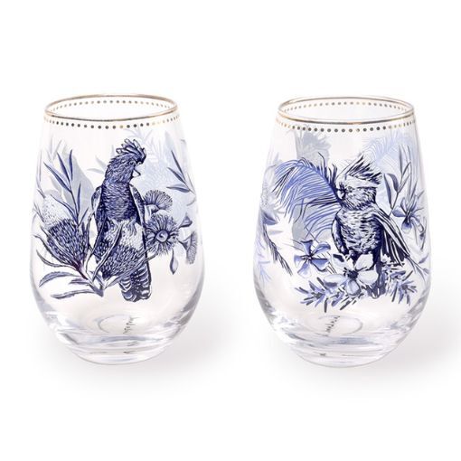 La La Land Dynasty Of Nature - Large Glass Tumblers